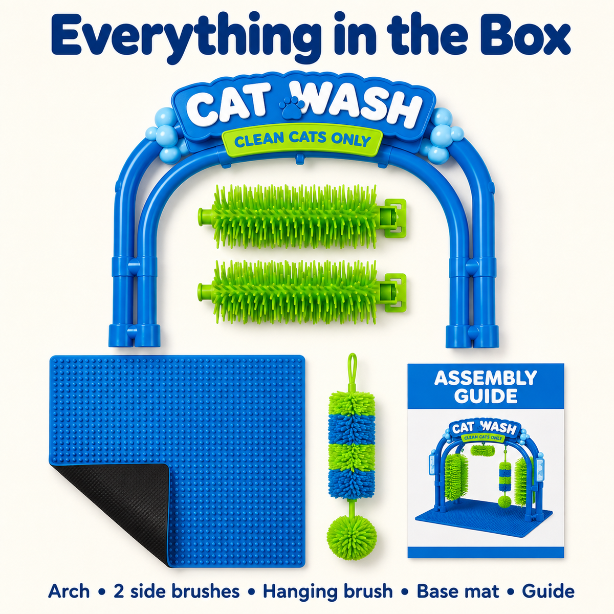 Cat Wash Self-Grooming Station