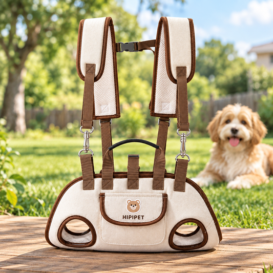 4-in-1 Dog Carrier Backpack with Leash