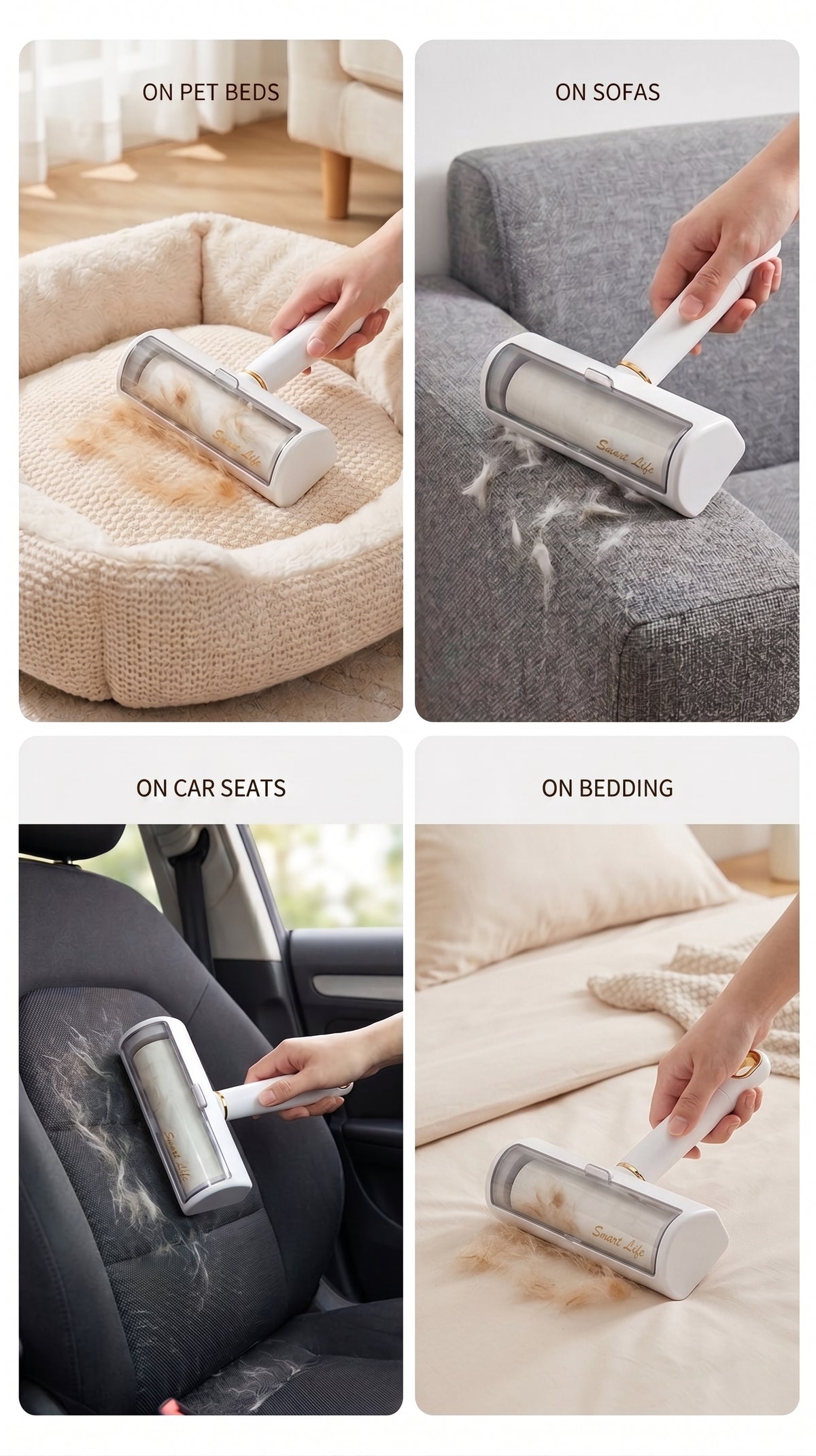 Pet Hair Remover & Reusable Lint Roller