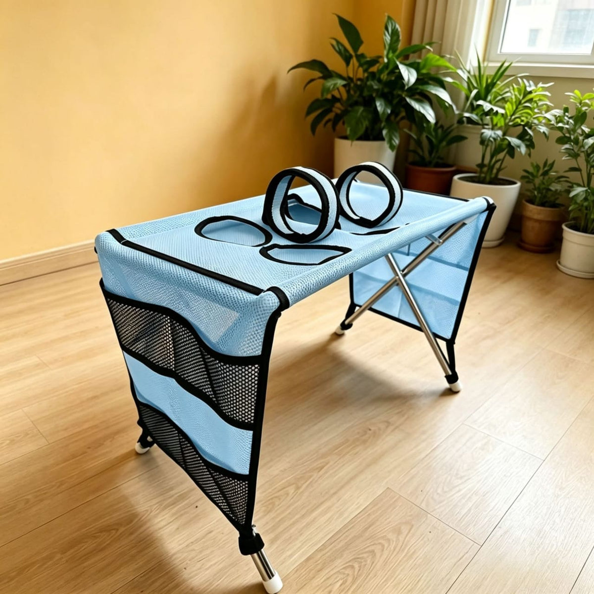Foldable Pet Grooming Hammock Stand