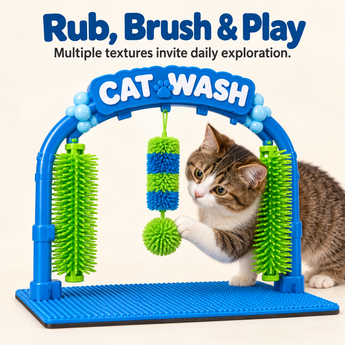 Cat Wash Self-Grooming Station