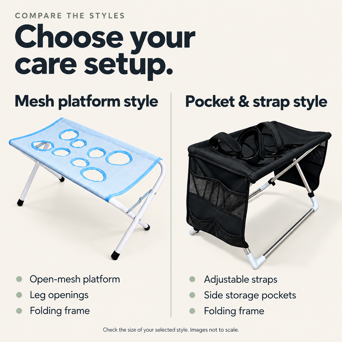 Foldable Pet Grooming Hammock Stand